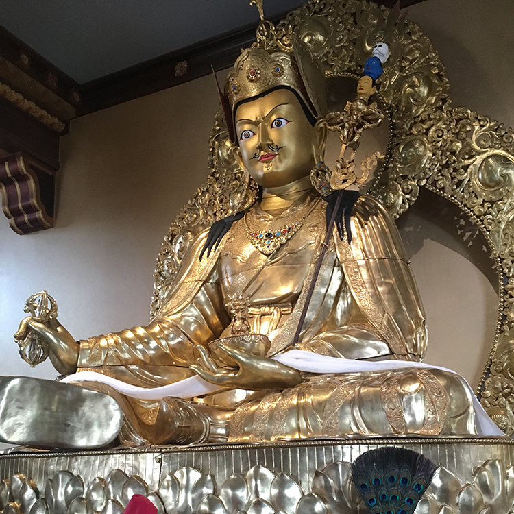 Buddhist statue at the Zen Center Crestone, CO