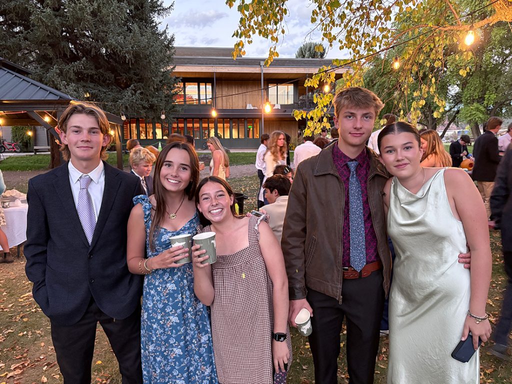 Students at annual Harvest Formal Dinner 2025